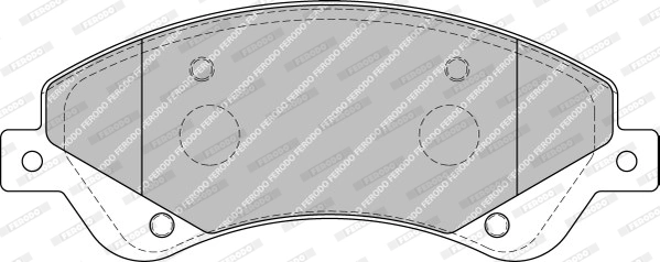 Set bantalan rem, rem cakram PREMIER ECO FRICTION FVR1929