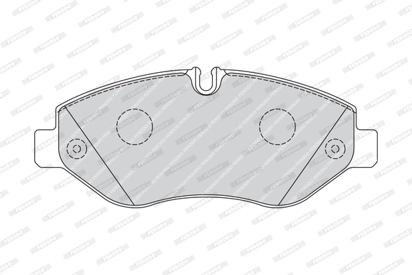 Brake Pad Set, disc brake PREMIER ECO FRICTION FVR4036