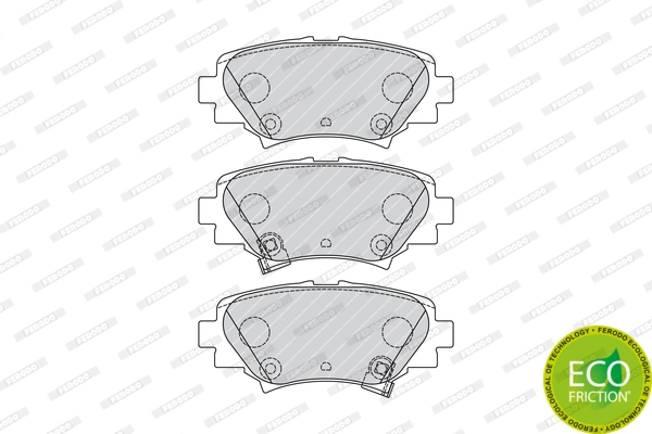 Brake Pad Set, disc brake PREMIER ECO FRICTION FDB4700