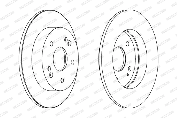 Brake Disc PREMIER DDF1483