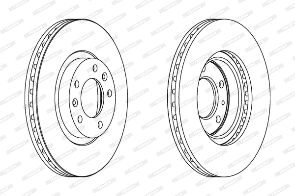 Brake Disc PREMIER DDF1132