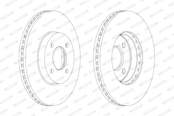 Bremsscheibe PREMIER DDF2067C