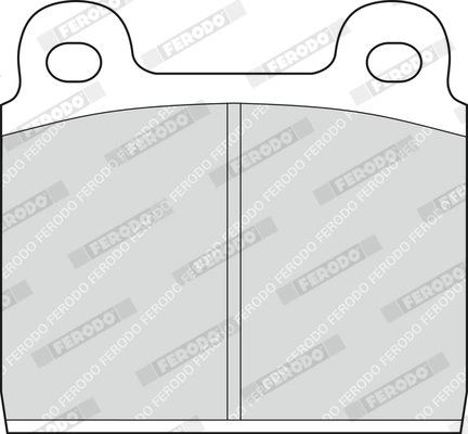 Brake Pad Set, disc brake PREMIER ECO FRICTION FDB11