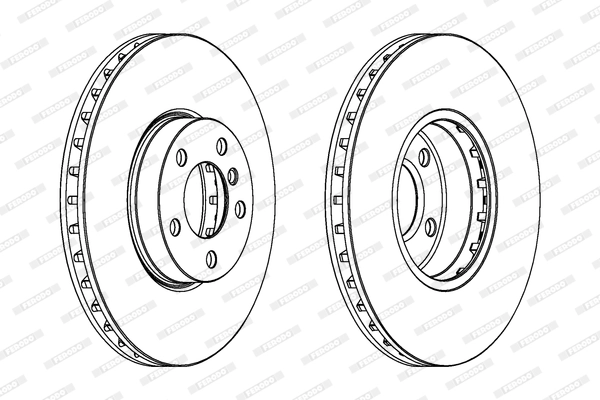 Brake Disc PREMIER Coat+ disc DDF1714C-1