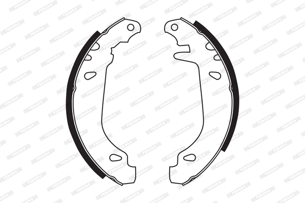Brake Shoe Set PREMIER FSB337