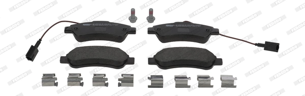 Brake Pad Set, disc brake PREMIER ECO FRICTION FVR4910