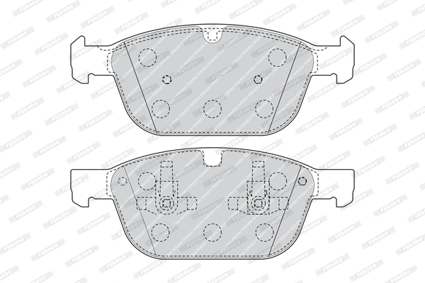Brake Pad Set, disc brake PREMIER FDB4238