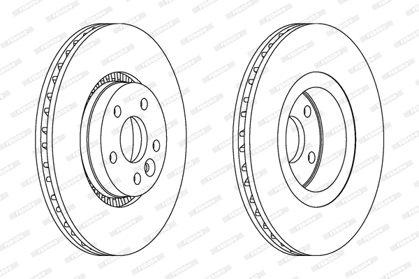 Brake Disc PREMIER DDF1607C-1
