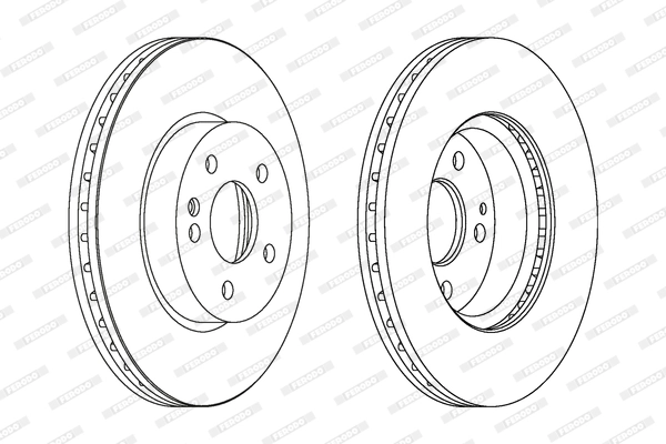 Brake Disc PREMIER Coat+ disc DDF1203C