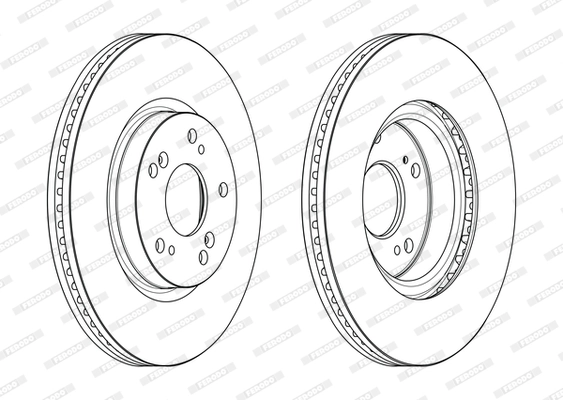 Brake Disc PREMIER DDF2473C
