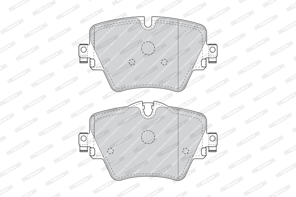 Brake Pad Set, disc brake PREMIER ECO FRICTION FDB4689