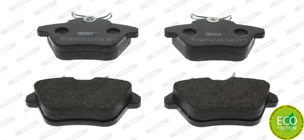 Brake Pad Set, disc brake PREMIER ECO FRICTION FDB995