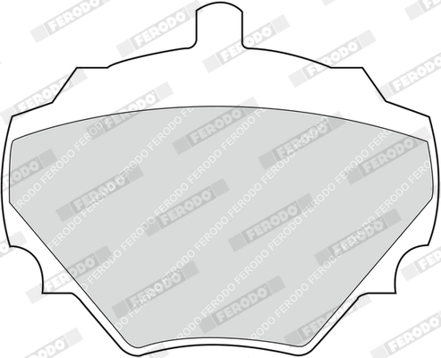 Brake Pad Set, disc brake PREMIER ECO FRICTION FDB844