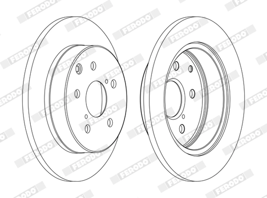 Brake Disc PREMIER DDF1846C