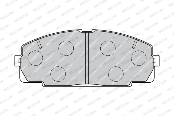 Brake Pad Set, disc brake PREMIER ECO FRICTION FVR1884