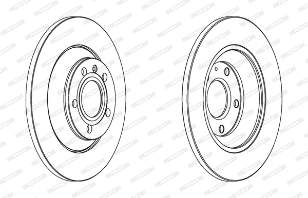 Brake Disc PREMIER DDF1850C