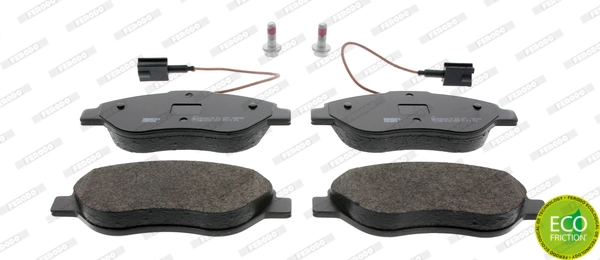 Brake Pad Set, disc brake PREMIER ECO FRICTION FDB1468