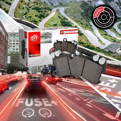Brake Pad Set, disc brake PREMIER FUSE+ Technology FDB4693