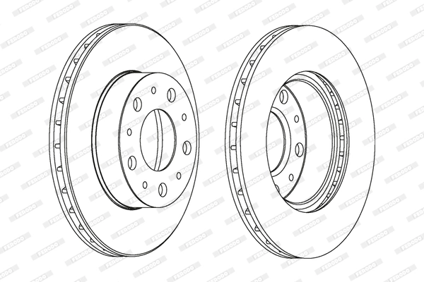 Brake Disc PREMIER DDF1171