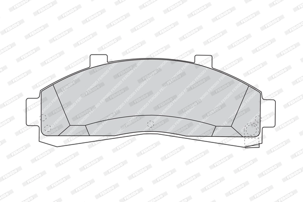Brake Pad Set, disc brake PREMIER FDB1129