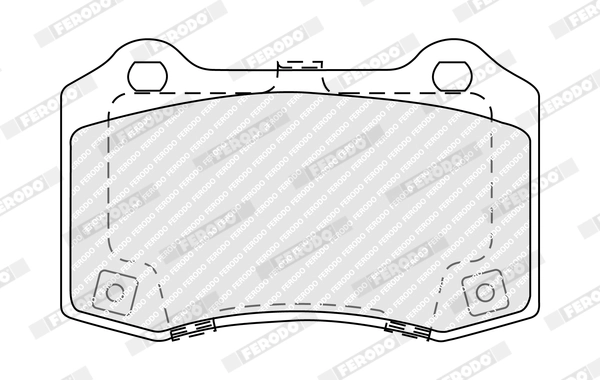 Brake Pad Set, disc brake PREMIER ECO FRICTION FDB5359