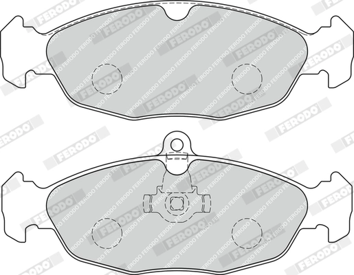 Brake Pad Set, disc brake PREMIER ECO FRICTION FDB1903