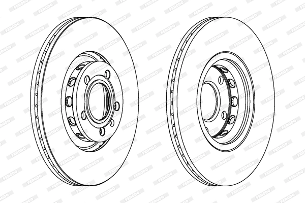 Brake Disc PREMIER DDF1707