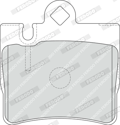 Brake Pad Set, disc brake PREMIER ECO FRICTION FDB1427