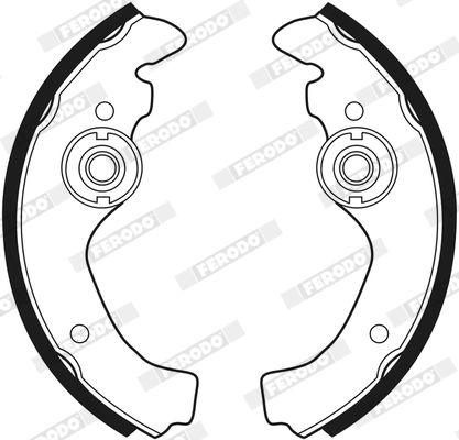 Brake Shoe Set PREMIER FSB23