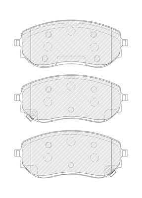 Brake Pad Set, disc brake PREMIER ECO FRICTION FDB5523