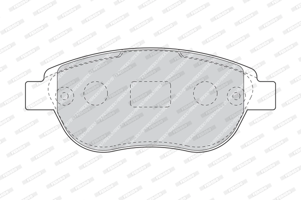 Brake Pad Set, disc brake PREMIER ECO FRICTION FDB5028