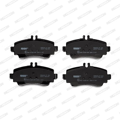 Brake Pad Set, disc brake PREMIER ECO FRICTION FDB1303