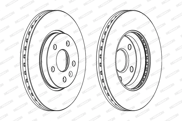 Brake Disc PREMIER DDF1869C