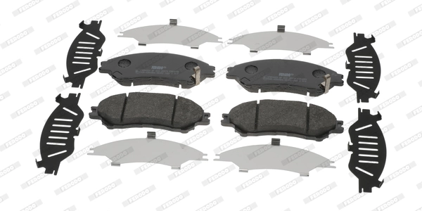 Brake Pad Set, disc brake PREMIER ECO FRICTION FDB4884