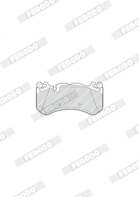 Brake Pad Set, disc brake FUSE+ Technology FDB4373