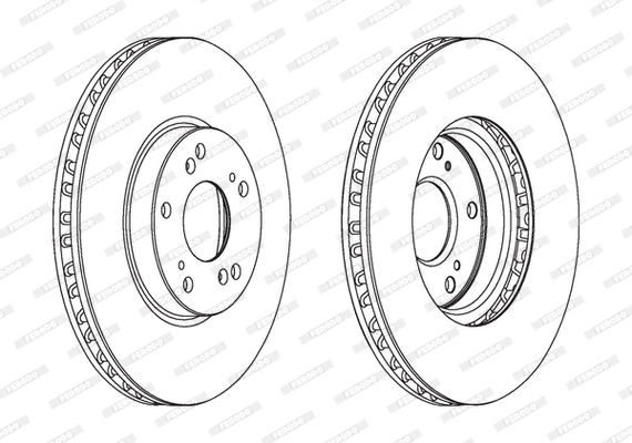 Brake Disc PREMIER DDF1775C