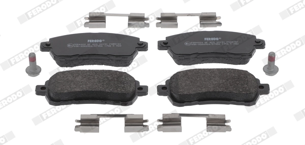 Brake Pad Set, disc brake PREMIER ECO FRICTION FDB5181