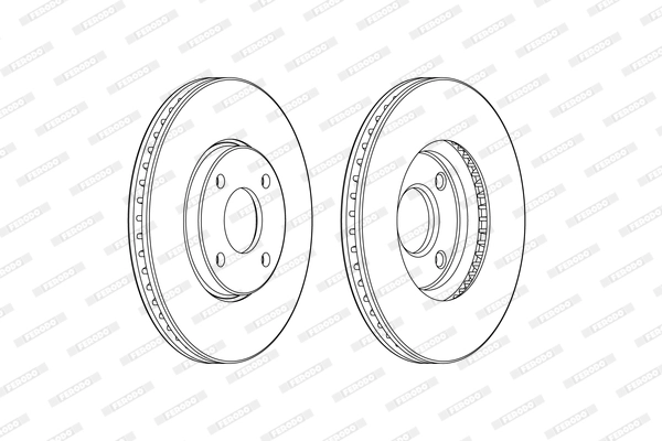 Brake Disc PREMIER DDF2478C