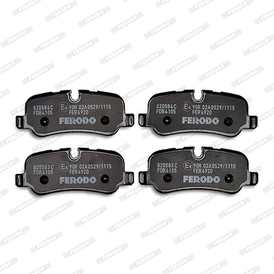 Brake Pad Set, disc brake PREMIER FDB4105