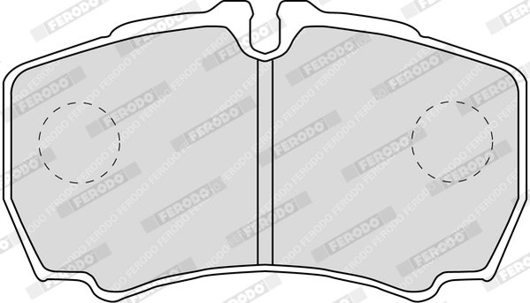 Brake Pad Set, disc brake PREMIER ECO FRICTION FVR1405
