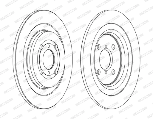 Brake Disc PREMIER DDF1588C
