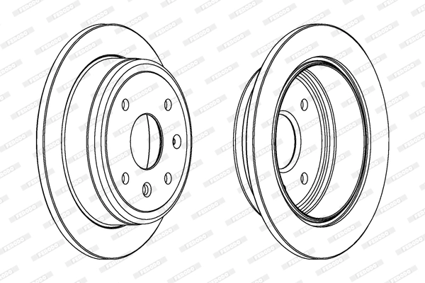 Brake Disc PREMIER DDF1606
