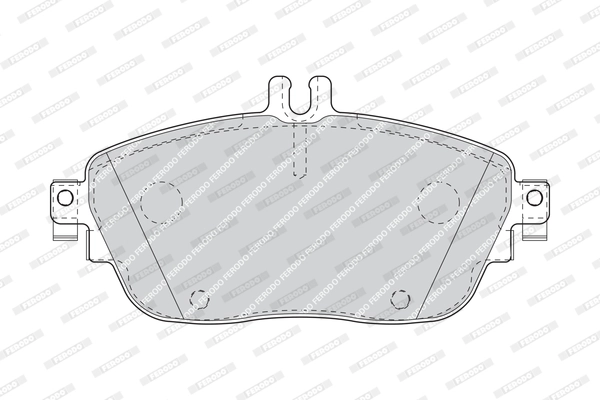 Brake Pad Set, disc brake PREMIER FDB4245