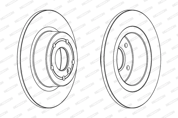 Brake Disc PREMIER Coat+ disc DDF874C