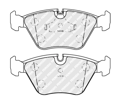 Brake Pad Set, disc brake PREMIER ECO FRICTION FDB577