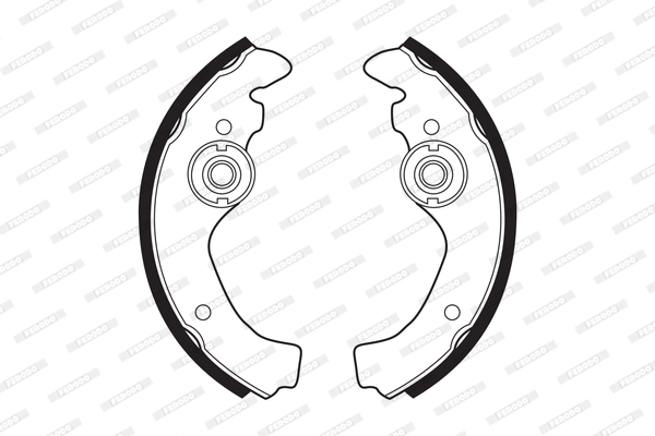 Brake Shoe Set PREMIER FSB23