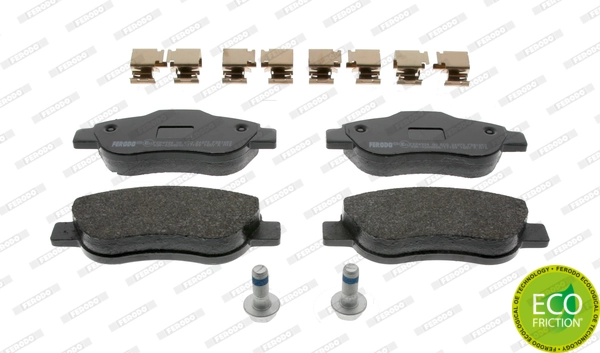 Brake Pad Set, disc brake PREMIER ECO FRICTION FDB1652