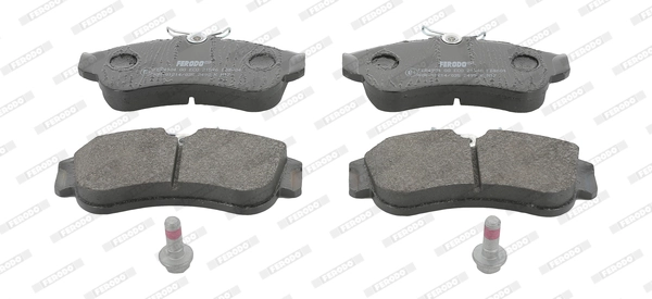 Brake Pad Set, disc brake PREMIER ECO FRICTION FDB604
