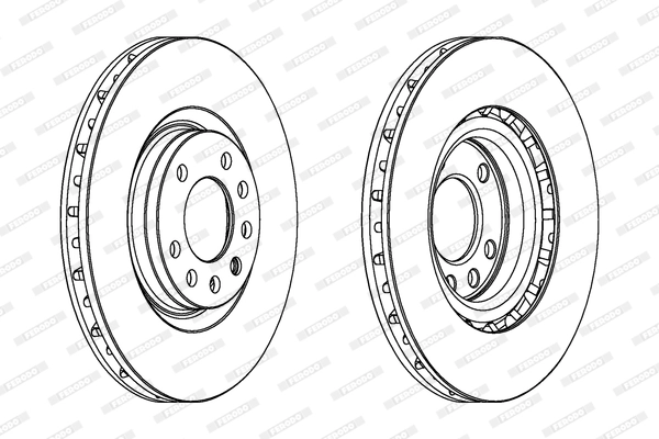 刹车盘 PREMIER DDF1512