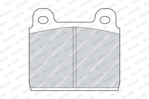 Brake Pad Set, disc brake PREMIER ECO FRICTION FVR84